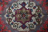 Vintage Turkish rug in living room setting, old rug, antique rug, pastel colors, faded colors, Turkish rug, vintage rug, soft rug, Portland, Oregon, rug store, rug shop, local shop