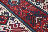 Vintage Turkish runner rug in a living room setting, pile rug, Turkish rug, vintage rug, portland, rug shop, bright colors, wild shaman, soft rug, bold color, Portland, Oregon, rug store, rug shop, local shop, antique rug