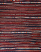 Vintage kilim rug in room decor setting, old rug, antique rug, pastel colors, faded colors, Turkish rug, vintage rug, soft rug, Portland, Oregon, rug store, rug shop, local shop, bold colors, bright colors, faded colors