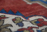 Vintage Turkish rug in a living room setting, Area rug in a living room setting, pile rug, Turkish rug, custom rug, modern rug, portland, rug shop, bright colors, wild shaman, soft rug, bold color, Portland, Oregon, rug store, rug shop, local shop