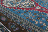 Vintage Turkish rug in a living room setting, Area rug in a living room setting, pile rug, Turkish rug, custom rug, modern rug, portland, rug shop, bright colors, wild shaman, soft rug, bold color, Portland, Oregon, rug store, rug shop, local shop