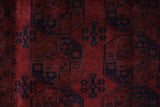 Antique Turkmen rug in a living room setting, pile rug, Turkish rug, vintage rug, portland, rug shop, bright colors, wild shaman, soft rug, bold color, Portland, Oregon, rug store, rug shop, local shop, antique rug
