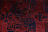 Antique Turkmen rug in a living room setting, pile rug, Turkish rug, vintage rug, portland, rug shop, bright colors, wild shaman, soft rug, bold color, Portland, Oregon, rug store, rug shop, local shop, antique rug