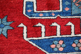 Vintage Turkish rug in a living room setting, pile rug, Turkish rug, vintage rug, portland, rug shop, bright colors, wild shaman, soft rug, bold color, Portland, Oregon, rug store, rug shop, local shop, antique rug
