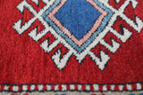 Vintage Turkish rug in a living room setting, pile rug, Turkish rug, vintage rug, portland, rug shop, bright colors, wild shaman, soft rug, bold color, Portland, Oregon, rug store, rug shop, local shop, antique rug