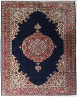 Vintage Turkish rug in a living room setting, pile rug, Turkish rug, vintage rug, portland, rug shop, bright colors, wild shaman, soft rug, bold color, Portland, Oregon, rug store, rug shop, local shop, antique rug