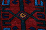 Vintage Turkish rug in a living room setting, pile rug, Turkish rug, vintage rug, portland, rug shop, bright colors, wild shaman, soft rug, bold color, Portland, Oregon, rug store, rug shop, local shop, antique rug