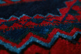 Vintage Turkish rug in a living room setting, pile rug, Turkish rug, vintage rug, portland, rug shop, bright colors, wild shaman, soft rug, bold color, Portland, Oregon, rug store, rug shop, local shop, antique rug