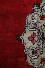 Vintage Turkish rug in a living room setting, pile rug, Turkish rug, vintage rug, portland, rug shop, bright colors, wild shaman, soft rug, bold color, Portland, Oregon, rug store, rug shop, local shop, antique rug