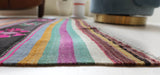 Vintage Afyon Kilim Rug 4'11"x8'10"