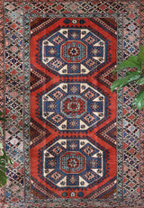 Vintage Turkish rug in living room setting, old rug, antique rug, pastel colors, faded colors, Turkish rug, vintage rug, soft rug, Portland, Oregon, rug store, rug shop, local shop