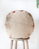 Floor pouf in a living room setting, pillow, turkish pillow, kilim pillow, home decor, decorative pillow, sham, rug pillow, decor, home decor, pouf, floor cushion, cushion, Portland, rugshop, Oregon, Wild Shaman, ottoman