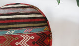 Floor pouf in a living room setting, pillow, turkish pillow, kilim pillow, home decor, decorative pillow, sham, rug pillow, decor, home decor, pouf, floor cushion, cushion, Portland, rugshop, Oregon, Wild Shaman, ottoman