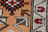 Vintage Turkish rug in a living room setting, pile rug, Turkish rug, vintage rug, portland, rug shop, bright colors, wild shaman, soft rug, bold color, Portland, Oregon, rug store, rug shop, local shop, antique rug