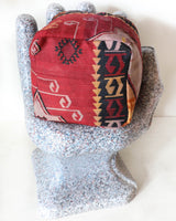 Floor pouf in a living room setting, pillow, turkish pillow, kilim pillow, home decor, decorative pillow, sham, rug pillow, decor, home decor, pouf, floor cushion, cushion, Portland, rugshop, Oregon, Wild Shaman, ottoman