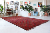 Antique Turkmen Rug 8'5"x13'5"