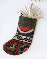 Christmas Stocking, kilim Christmas stocking, gif tables, holiday gift ideas, rug shop, Portland, Oregon, home accessories, kilim accessories, rug accessories,  Christmas gift ideas