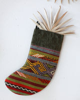 Christmas Stocking, kilim Christmas stocking, gif tables, holiday gift ideas, rug shop, Portland, Oregon, home accessories, kilim accessories, rug accessories,  Christmas gift ideas