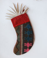 Christmas Stocking, kilim Christmas stocking, gif tables, holiday gift ideas, rug shop, Portland, Oregon, home accessories, kilim accessories, rug accessories,  Christmas gift ideas