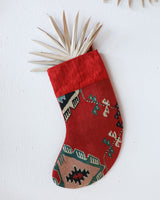 Christmas Stocking, kilim Christmas stocking, gif tables, holiday gift ideas, rug shop, Portland, Oregon, home accessories, kilim accessories, rug accessories,  Christmas gift ideas