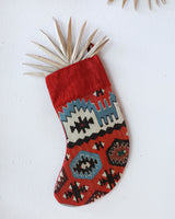 Christmas Stocking, kilim Christmas stocking, gif tables, holiday gift ideas, rug shop, Portland, Oregon, home accessories, kilim accessories, rug accessories,  Christmas gift ideas