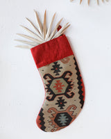 Christmas Stocking, kilim Christmas stocking, gif tables, holiday gift ideas, rug shop, Portland, Oregon, home accessories, kilim accessories, rug accessories,  Christmas gift ideas