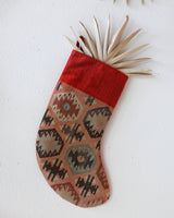 Christmas Stocking, kilim Christmas stocking, gif tables, holiday gift ideas, rug shop, Portland, Oregon, home accessories, kilim accessories, rug accessories,  Christmas gift ideas