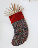 Christmas Stocking, kilim Christmas stocking, gif tables, holiday gift ideas, rug shop, Portland, Oregon, home accessories, kilim accessories, rug accessories,  Christmas gift ideas