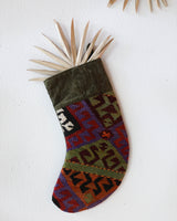 Christmas Stocking, kilim Christmas stocking, gif tables, holiday gift ideas, rug shop, Portland, Oregon, home accessories, kilim accessories, rug accessories,  Christmas gift ideas
