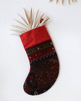 Christmas Stocking, kilim Christmas stocking, gif tables, holiday gift ideas, rug shop, Portland, Oregon, home accessories, kilim accessories, rug accessories,  Christmas gift ideas