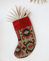 Christmas Stocking, kilim Christmas stocking, gif tables, holiday gift ideas, rug shop, Portland, Oregon, home accessories, kilim accessories, rug accessories,  Christmas gift ideas