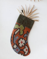Christmas Stocking, kilim Christmas stocking, gif tables, holiday gift ideas, rug shop, Portland, Oregon, home accessories, kilim accessories, rug accessories,  Christmas gift ideas
