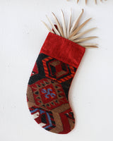 Christmas Stocking, kilim Christmas stocking, gif tables, holiday gift ideas, rug shop, Portland, Oregon, home accessories, kilim accessories, rug accessories,  Christmas gift ideas