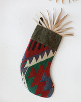 Christmas Stocking, kilim Christmas stocking, gif tables, holiday gift ideas, rug shop, Portland, Oregon, home accessories, kilim accessories, rug accessories,  Christmas gift ideas