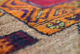 Vintage Turkish rug in a living room setting, pile rug, Turkish rug, vintage rug, portland, rug shop, bright colors, wild shaman, soft rug, bold color, Portland, Oregon, rug store, rug shop, local shop, antique rug