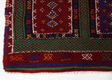 Vintage Pergamum Kozak Kilim Rug 3'3"x3'10"