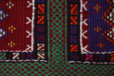 Vintage Pergamum Kozak Kilim Rug 3'3"x3'10"