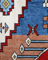 Vintage Turkish rug in a living room setting, Area rug in a living room setting, pile rug, Turkish rug, custom rug, , new rug, modern rug, customizable rug, made to order rug, portland, rug shop, bright colors, wild shaman, soft rug, bold color, Portland, Oregon, rug store, rug shop, local shop, made in Turkey