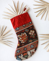 Christmas Stocking, kilim Christmas stocking, gif tables, holiday gift ideas, rug shop, Portland, Oregon, home accessories, kilim accessories, rug accessories,  Christmas gift ideas