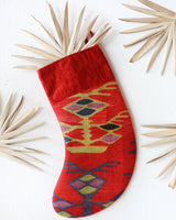 Christmas Stocking, kilim Christmas stocking, gif tables, holiday gift ideas, rug shop, Portland, Oregon, home accessories, kilim accessories, rug accessories,  Christmas gift ideas
