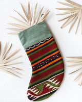 Christmas Stocking, kilim Christmas stocking, gif tables, holiday gift ideas, rug shop, Portland, Oregon, home accessories, kilim accessories, rug accessories,  Christmas gift ideas
