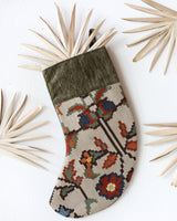 Christmas Stocking, kilim Christmas stocking, gif tables, holiday gift ideas, rug shop, Portland, Oregon, home accessories, kilim accessories, rug accessories,  Christmas gift ideas