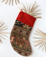 Christmas Stocking, kilim Christmas stocking, gif tables, holiday gift ideas, rug shop, Portland, Oregon, home accessories, kilim accessories, rug accessories,  Christmas gift ideas