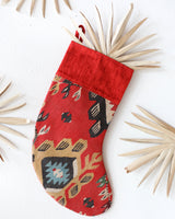 Christmas Stocking, kilim Christmas stocking, gif tables, holiday gift ideas, rug shop, Portland, Oregon, home accessories, kilim accessories, rug accessories,  Christmas gift ideas