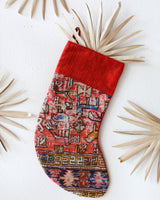 Christmas Stocking, kilim Christmas stocking, gif tables, holiday gift ideas, rug shop, Portland, Oregon, home accessories, kilim accessories, rug accessories,  Christmas gift ideas