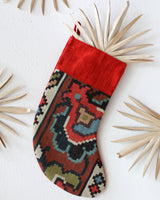 Christmas Stocking, kilim Christmas stocking, gif tables, holiday gift ideas, rug shop, Portland, Oregon, home accessories, kilim accessories, rug accessories,  Christmas gift ideas