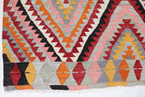 Vintage Antalya Kilim Rug 6'5"x9'
