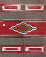 Vintage kilim rug in living room setting, old rug, antique rug, pastel colors, faded colors, Turkish rug, vintage rug, soft rug, Portland, Oregon, rug store, rug shop, local shop, earthy tones, earthy colors, warm colors