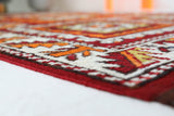 Vintage Turkish rug in a living room setting, pile rug, Turkish rug, vintage rug, portland, rug shop, bright colors, wild shaman, soft rug, bold color, Portland, Oregon, rug store, rug shop, local shop, antique rug