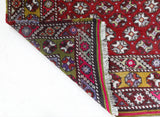 Vintage Turkish rug in living room setting, old rug, antique rug, pastel colors, faded colors, Turkish rug, vintage rug, soft rug, Portland, Oregon, rug store, rug shop, local shop